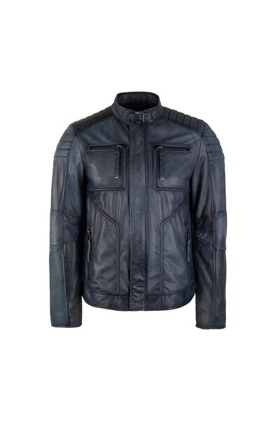 Desa Nancy Vintage Men's Leather Coat