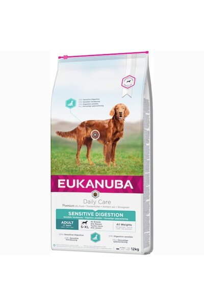 Eukanuba Dry Dog Food Adult Sensitive Digestion, 12Kg