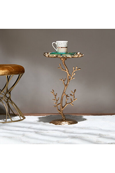 Lifestyle Floral Accent Table - 35x35x35 cms