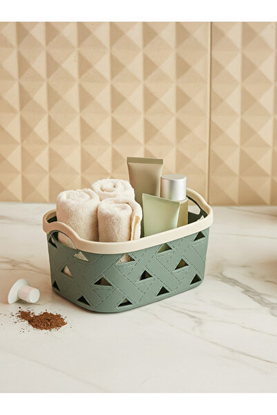 MappleHome Διακοσμητικό δερμάτινο καλάθι οργάνωσης πολλαπλών χρήσεων 2,9 LT -...