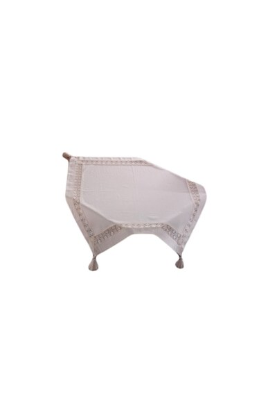 Valentini Bianco Napron Brodat Valentini Bianco, 100% Cotton, 50x150 cm, Mode...