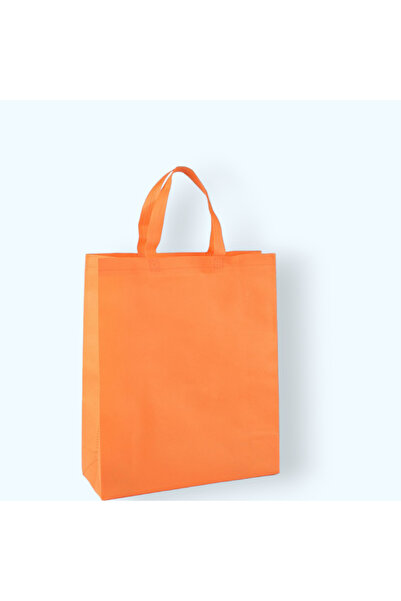 Crisalida Non-Woven Shopping Bag, 34 x 40 cm, Orange