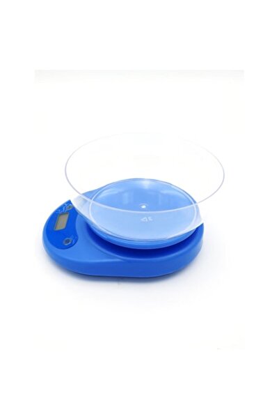 ABS Kitchen scale, plastic, 3kg, Blue