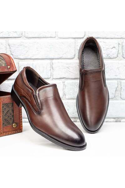 Modlet.ro Men's brown elegant shoes MOD09628
