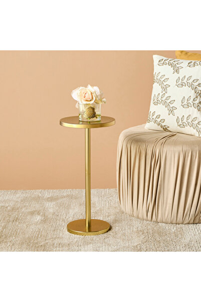 Lifestyle Hammered Iron Round Side Table