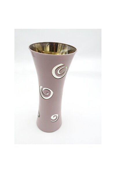 ABS Decorative Vase, Modern Design, Lilac 27 x 10 cm