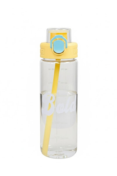 Bisbell 700ml Straw Water Bottle | BPA-Free | Leak-Proof Gym Office Travel Hydration,BB4055Y