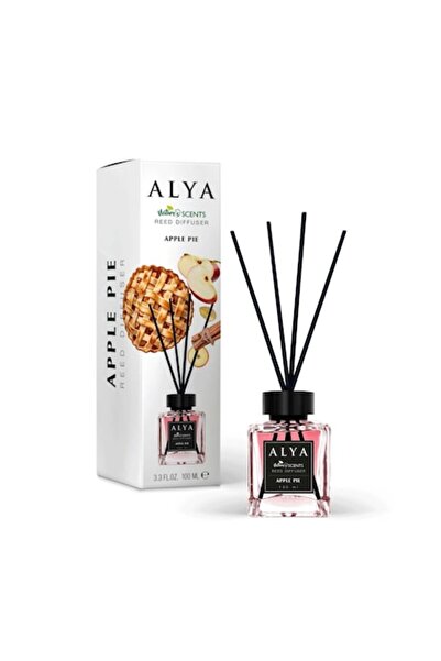 ALYA Odorizant de cameră cu aromă de plăcintă cu mere, Alya, difuzor cu bețiș...