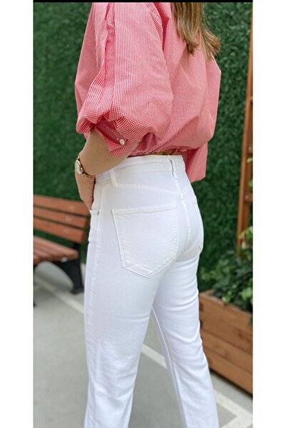 dossy dossy Mom Jean High Waist Stretchy Denim Pants