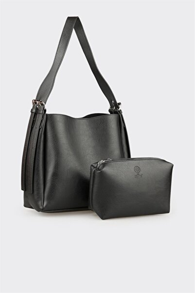 Elle Shoes Siyah Kadın Omuz Çantası