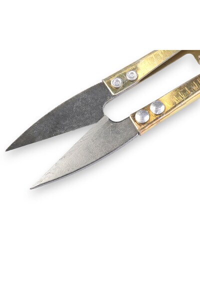 Crisalida Crisalida metal pinching scissors for cutting yarn and thread, length 10 cm, Gold