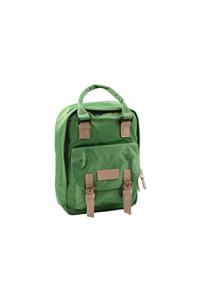 Crisalida Rucsac mic textil pentru copii Crisalida, dimensiuni 25 x 33 cm, Verde