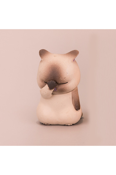 Choice1 Style 2 1pc Cover Your Face Cat Figure Cartoon Anime Peripheral Kitte...