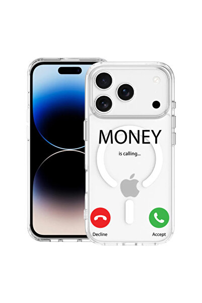 bestcase Carcasă antișoc MagSafe TPU pentru Apple iPhone 17 Pro, Banii cheamă...