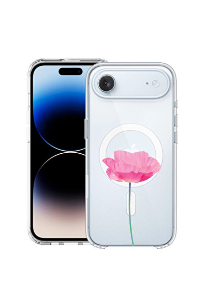 bestcase Carcasă antișoc MagSafe TPU pentru Apple iPhone 17 Air, roz - roz pa...