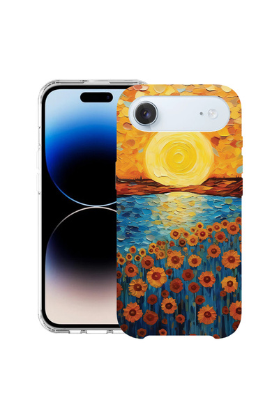 bestcase MagSafe Anti Shock TPU Case For Apple iPhone 17 Air, Sunflower Paint...