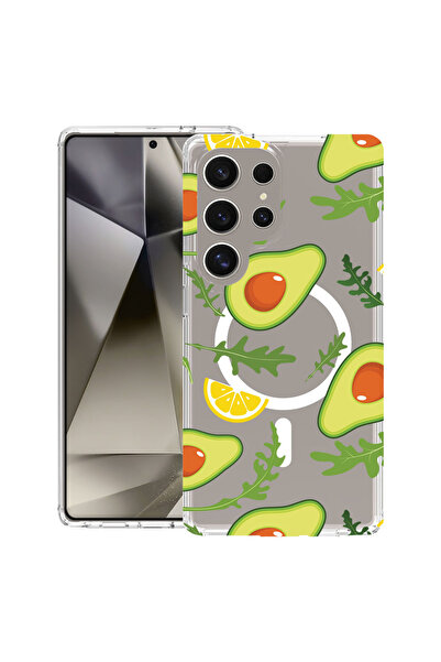 bestcase Θήκη MagSafe Anti Shock TPU για Samsung Galaxy S25 Ultra, Avocado, 2...