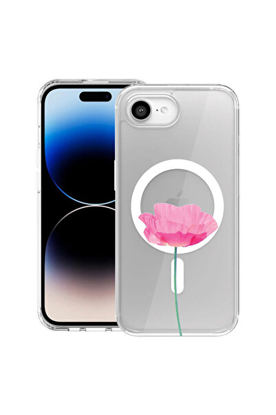 bestcase Carcasă antișoc MagSafe TPU pentru Apple iPhone 16e, roz - roz paste...