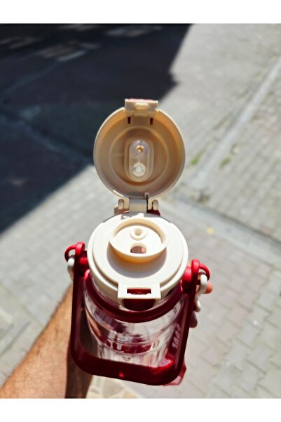 Kiesa Double Lid Children's School Water Bottle School Water Cup Student Water Bottle Durable with Straw-Without Straw Bpa-Free