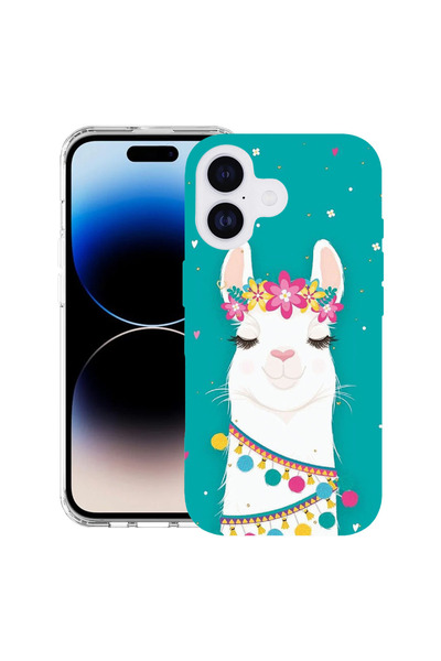 bestcase Carcasă MagSafe Anti-Șoc TPU pentru Apple iPhone 17, Lovely Lama, 20...