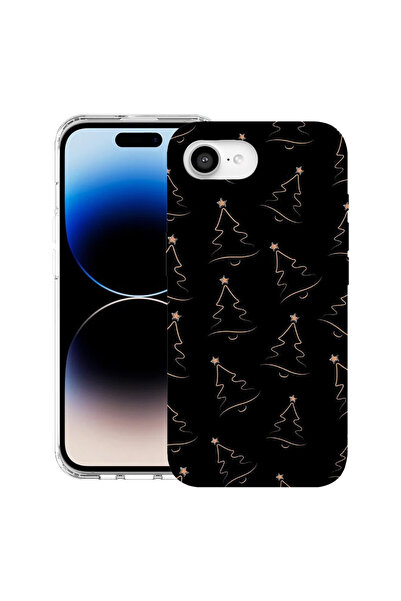 bestcase Carcasă MagSafe antișoc TPU pentru Apple iPhone 16e, Brad de Crăciun...