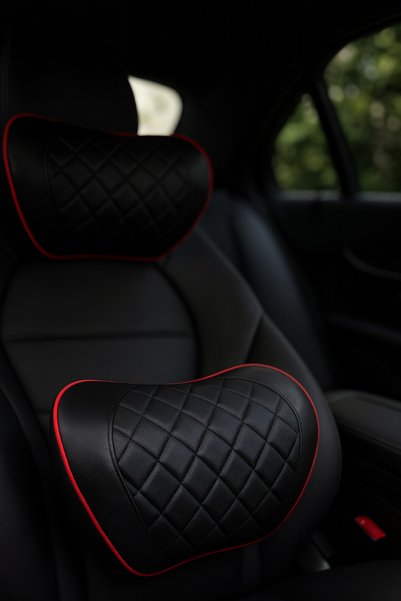 stilcarotoaksasuar Orthopedic Neck Pillow Auto Neck Pillow Travel Automobile Pillow 2 Pcs