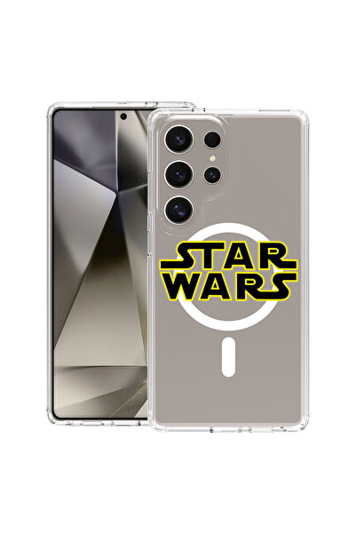 bestcase Carcasă antișoc MagSafe TPU pentru Samsung Galaxy S25 Ultra, Star Wa...