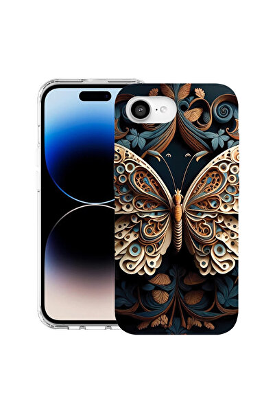 bestcase Θήκη MagSafe Anti Shock TPU για Apple iPhone 16e, Beauty Butterfly, ...