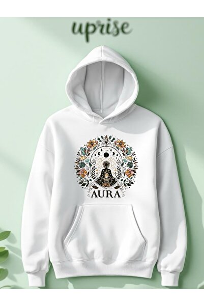 Vordevia Φούτερ Aura με τύπωμα Cotton 3 Thread O oversized