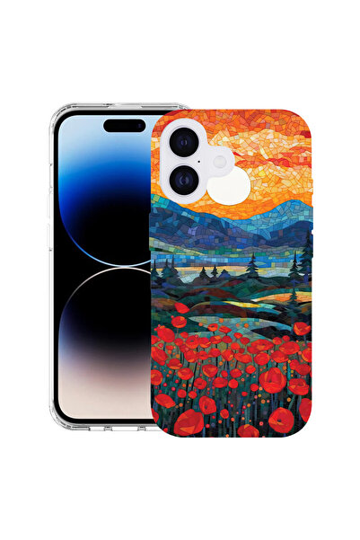 bestcase Carcasă antișoc MagSafe TPU pentru Apple iPhone 17, maci în apus de ...