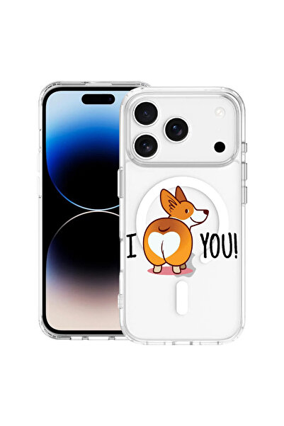 bestcase Carcasă antișoc MagSafe TPU pentru Apple iPhone 17 Pro, Emoji dulce ...