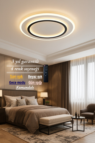 Lucent Avize Lucent Plafonyer Yuvarlak Ledli Avize