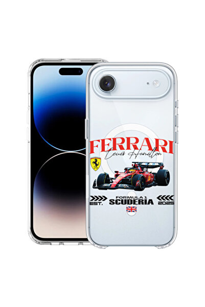 bestcase Carcasă antișoc MagSafe TPU pentru Apple iPhone 17 Air, Ferrari Scud...