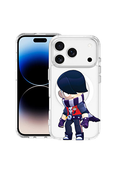 bestcase Carcasă antișoc MagSafe TPU pentru Apple iPhone 17 Pro, Brawl Stars ...