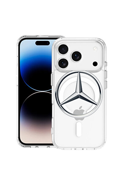 bestcase Carcasă antișoc MagSafe TPU pentru Apple iPhone 17 Pro, Mercedes-Ben...