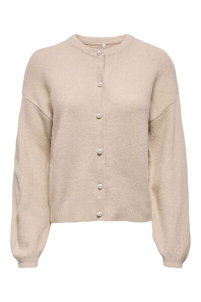 ONLY Strickjacke - Perlenknopf