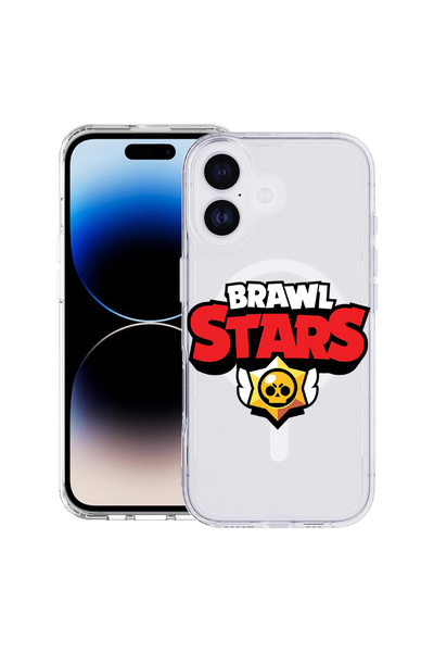 bestcase Carcasă MagSafe Anti-Șoc TPU pentru Apple iPhone 17, Brawl Stars, 20...
