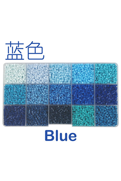 Choice5 مجموعة خرز صغيرة من يانتجويت أزرق، 15 لونًا، 2.6 مم، 650 قطعة، لعبة أ...