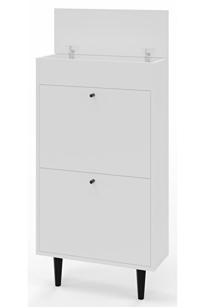 Other Dulap pantofi DOTTI 521 alb cu compartiment de depozitare
