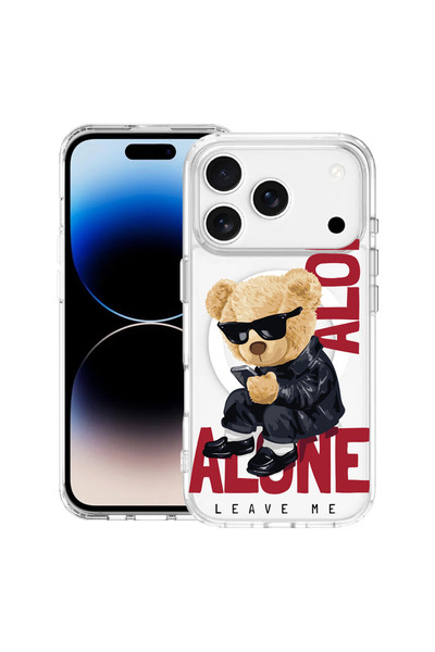 bestcase Carcasă antișoc MagSafe TPU pentru Apple iPhone 17 Pro Max, Ursuleț ...