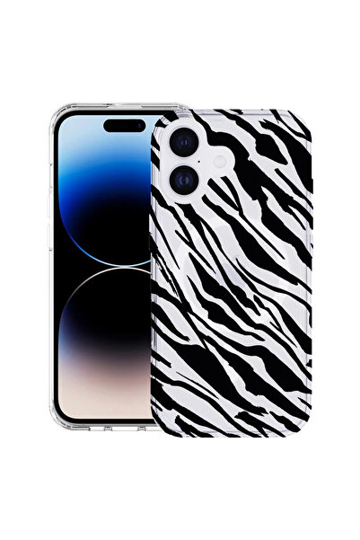 bestcase Carcasă antișoc MagSafe TPU pentru Apple iPhone 17, model zebră, 2087013 AS 1059