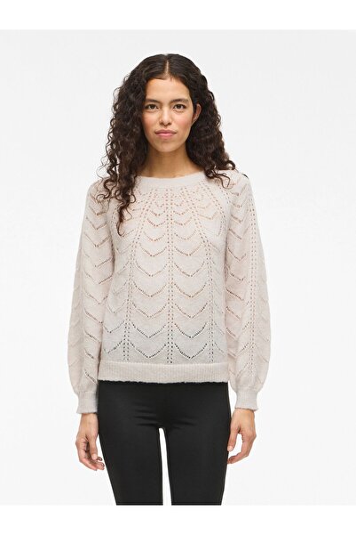 VILA Strickpullover VITULI Rundhals