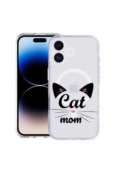 bestcase Θήκη MagSafe Anti Shock TPU για Apple iPhone 17, Cat Mom, 2087013 AS...