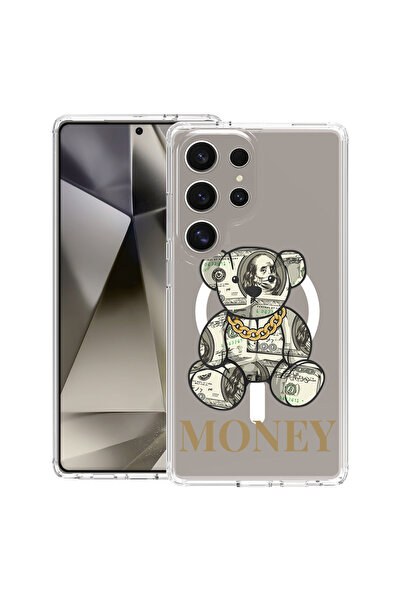bestcase Θήκη MagSafe Anti Shock TPU για Samsung Galaxy S25 Ultra, Teddy Bear...
