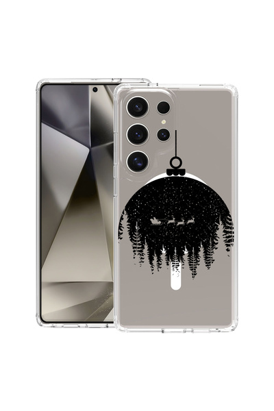 bestcase Carcasă antișoc MagSafe TPU pentru Samsung Galaxy S25 Ultra, Glob de...