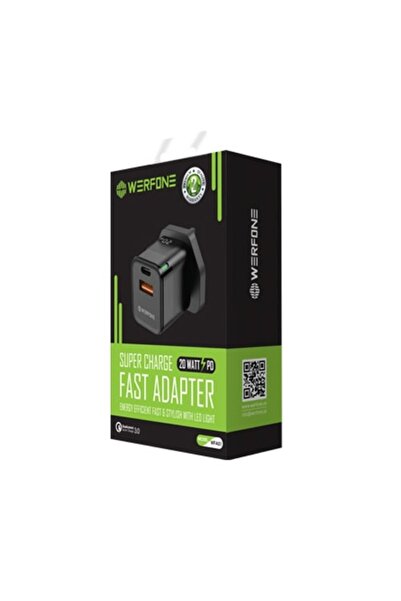 WERFONE Super Charge PD Fast Adapter 20 Watts