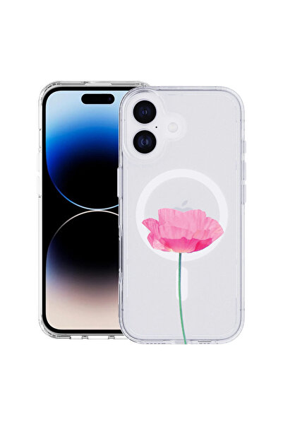 bestcase Carcasă antișoc MagSafe TPU pentru Apple iPhone 17, roz - roz pastel...