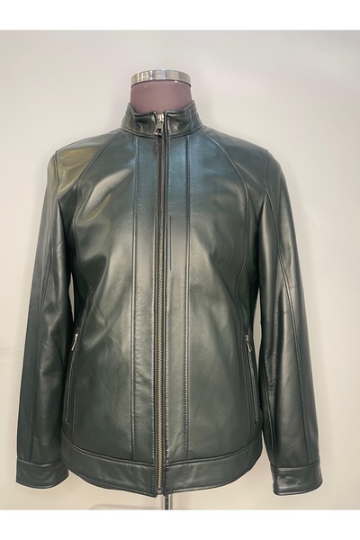 RIOTELLI سترة رجالية من الجلد الطبيعي من هاكم ياكا