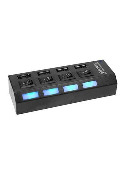 dalimag HUB USB, 4 ports, with switch