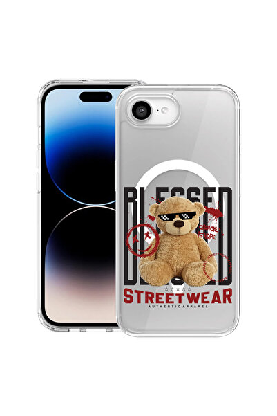 bestcase Θήκη MagSafe Anti Shock TPU για Apple iPhone 16e, Teddy Bear Blessed...